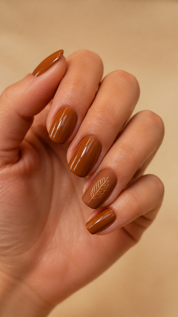 Maple Glaze with Matte Accents