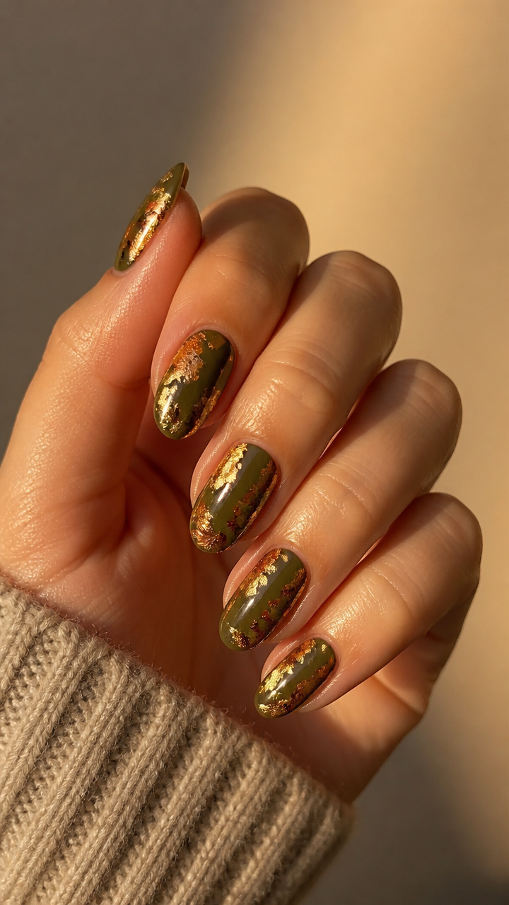 Metallic Leaf Foil Transfer