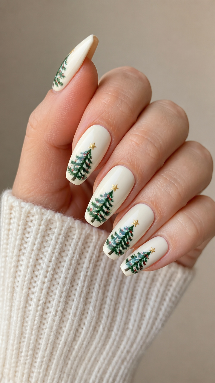Mini Christmas Tree Art