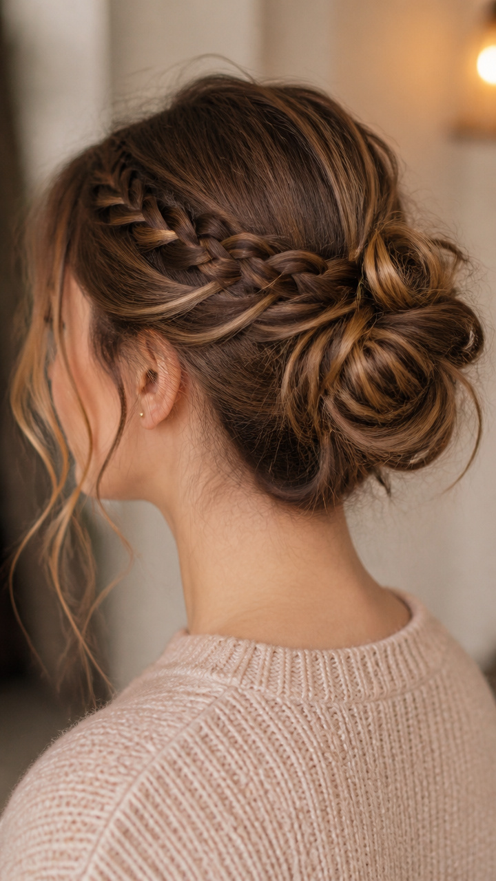 Mini Waterfall Accents on Bun