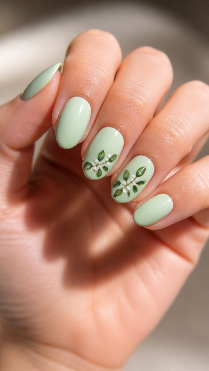 Mistletoe Leaf Accents