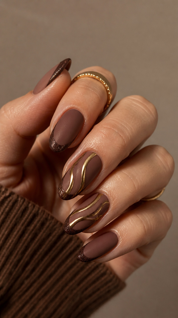 Mocha Swirl Accents