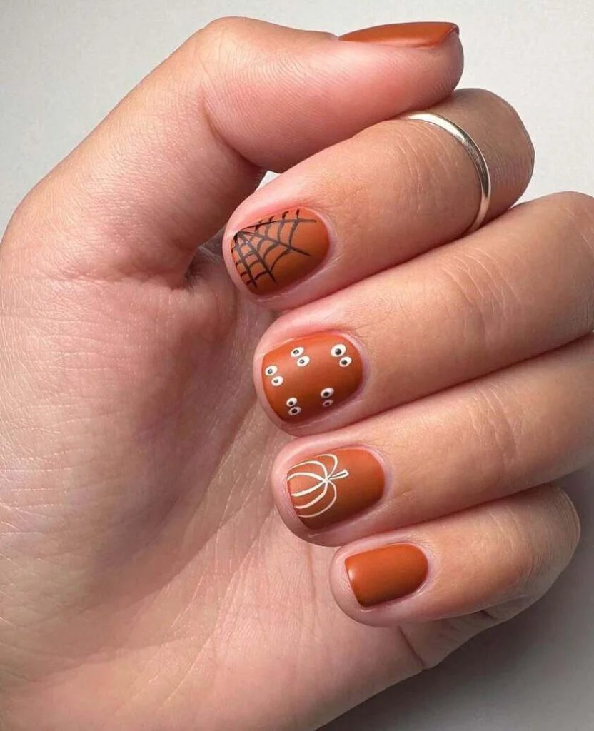Pumpkin Patch Nails