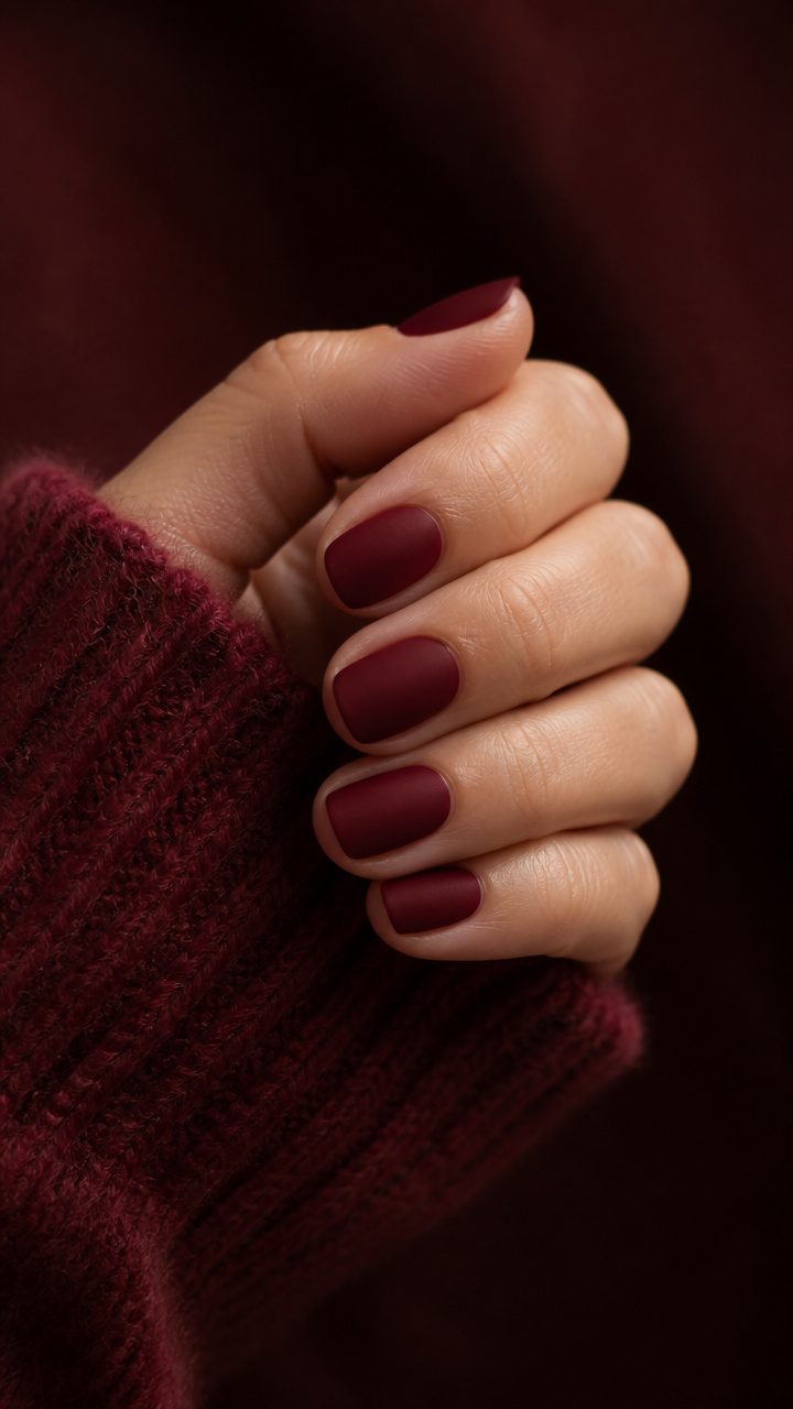 Red Velvet Matte Elegance