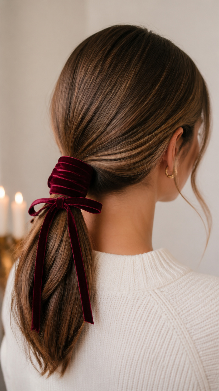 Ribbon-Wrapped Low Pony