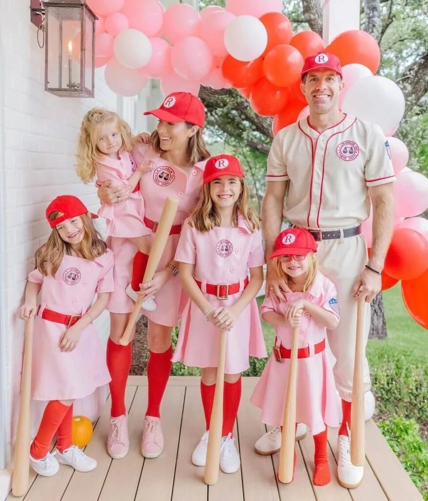 Rockford Peaches uniforms