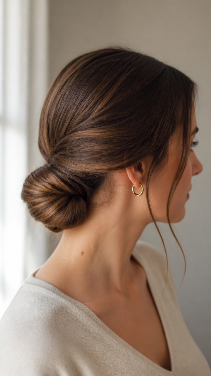 Rope Twist Low Bun