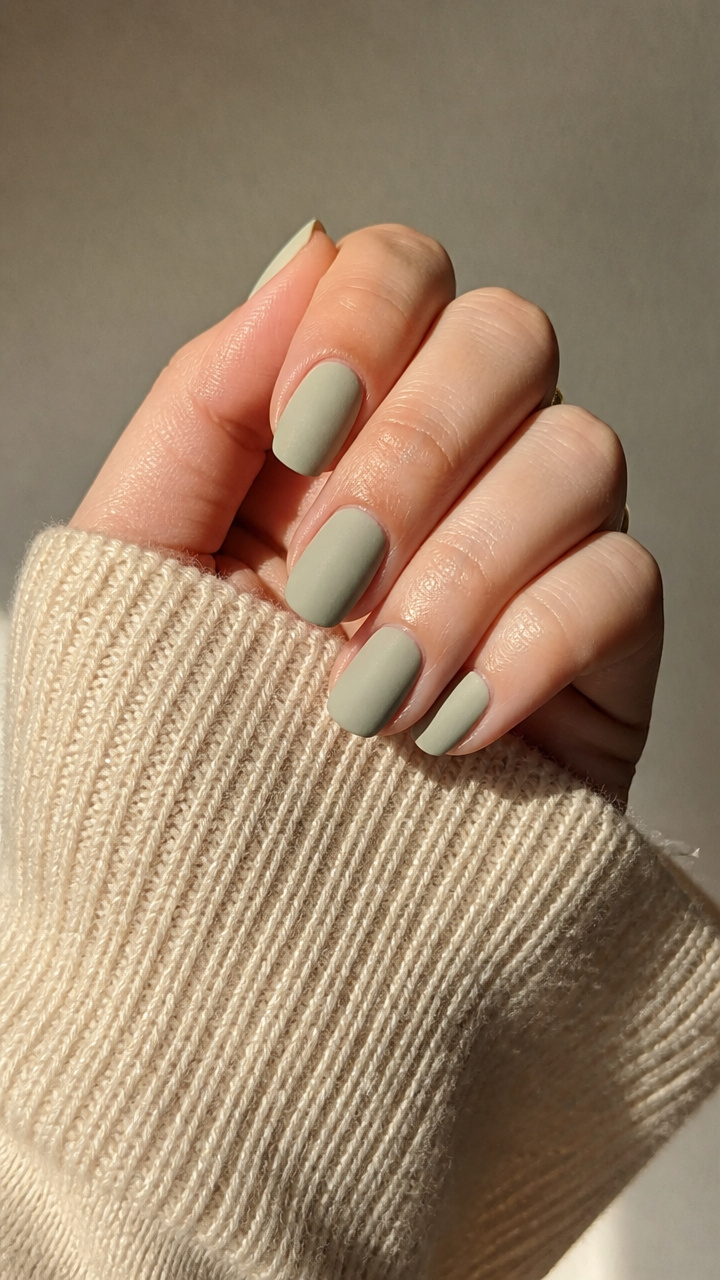 Sage-Infused Milky Matte