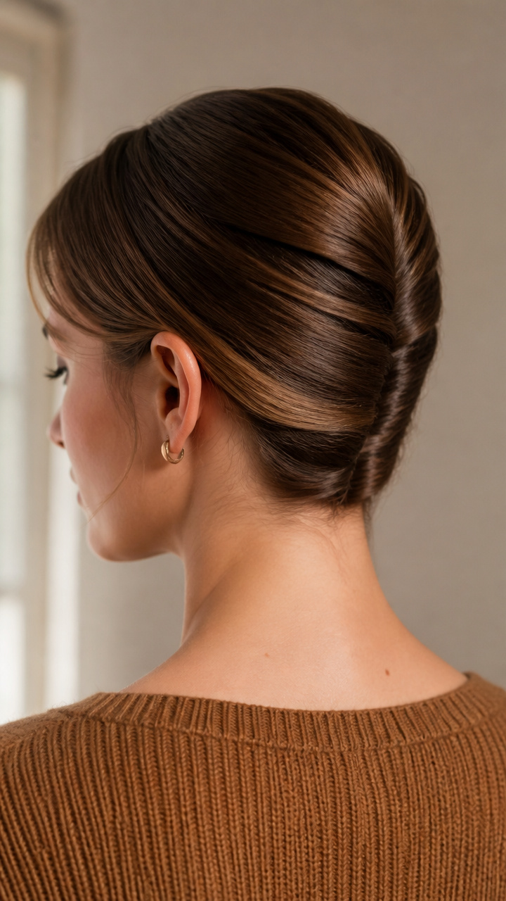 Sleek Low Twist at Nape