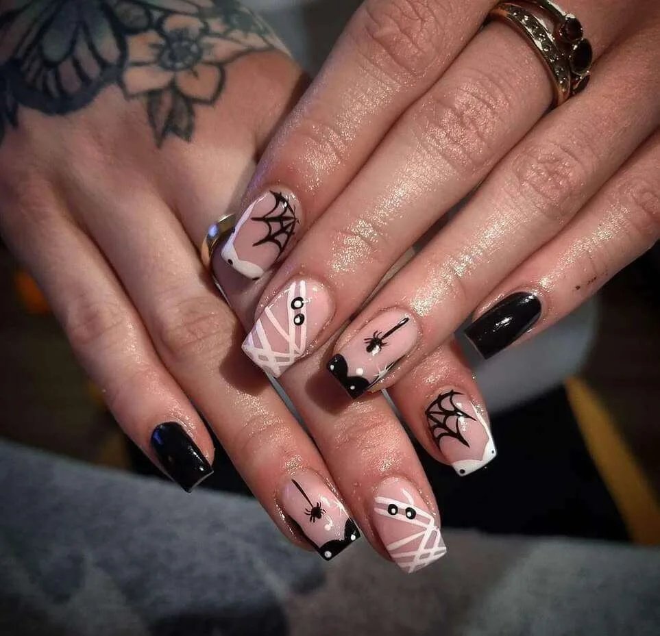 Spider Webs and Mummy Wraps