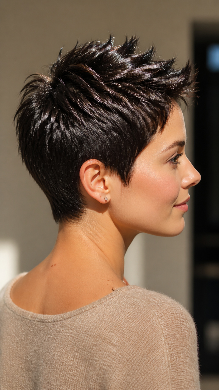 Spiky Texture with Shiny Finish