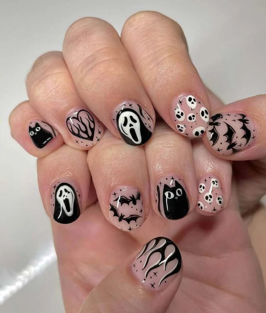 Spooky Nail Designs