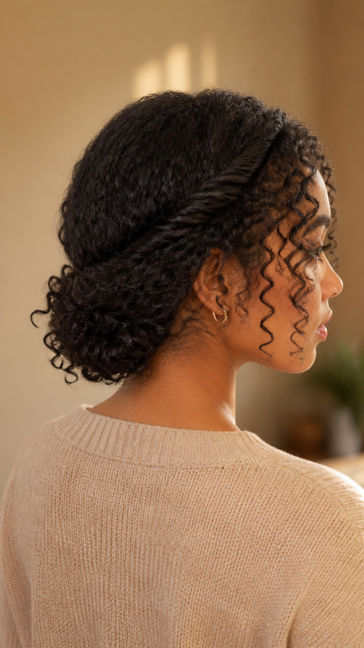 Twist-and-Tuck at the Nape