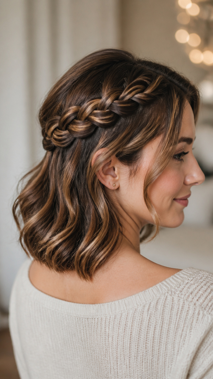 Twisted Crown Braid
