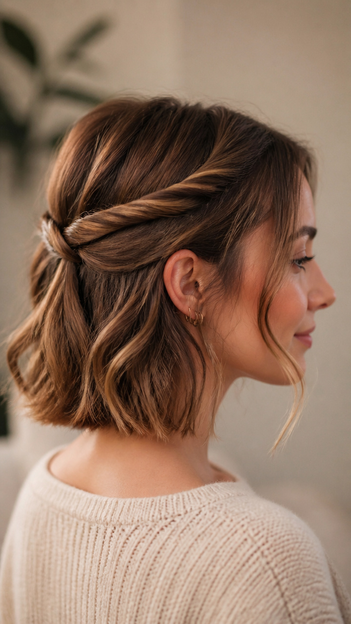 Twisted Crown with Loose Ends