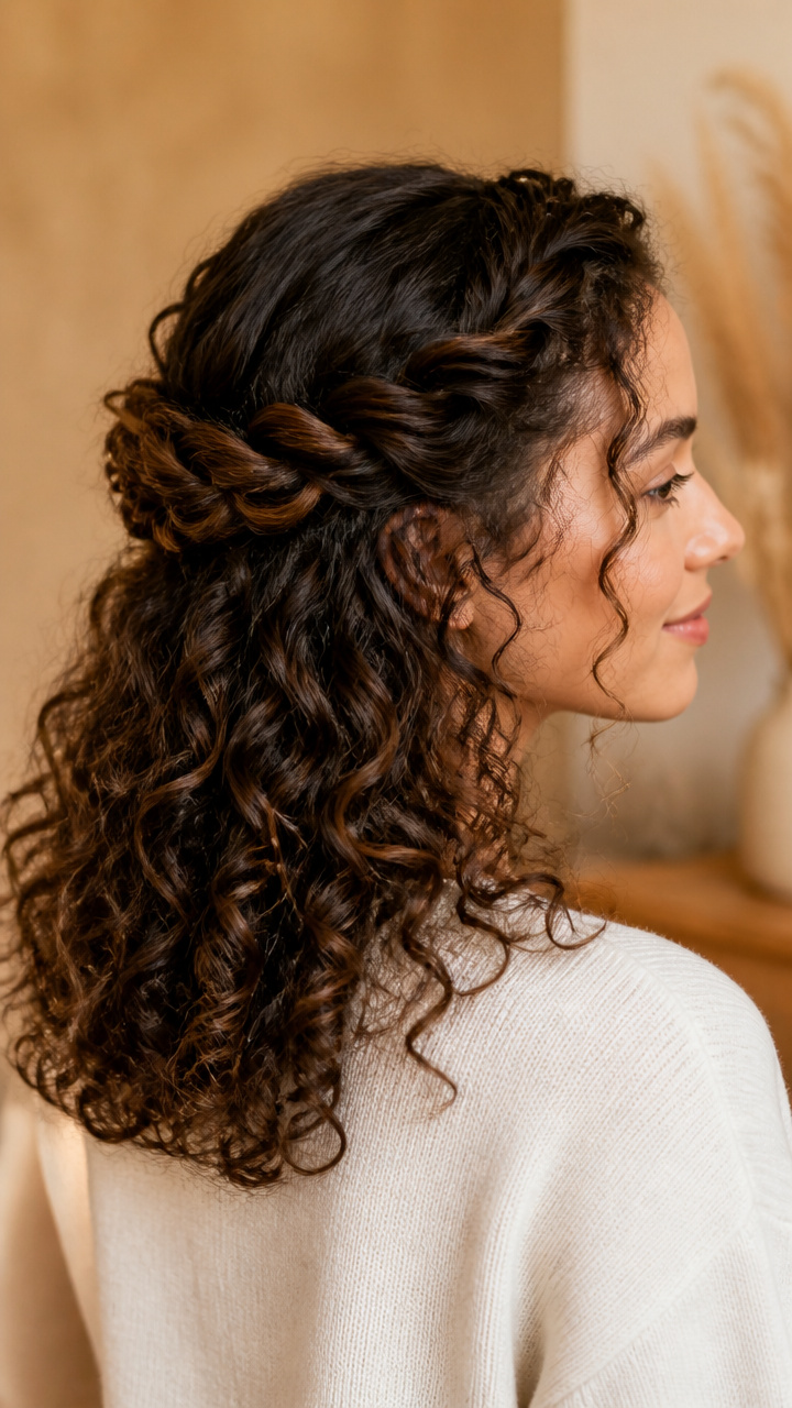 Twisted Crown with Loose Ends