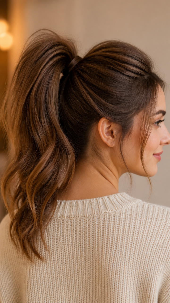 Voluminous Teased Pony