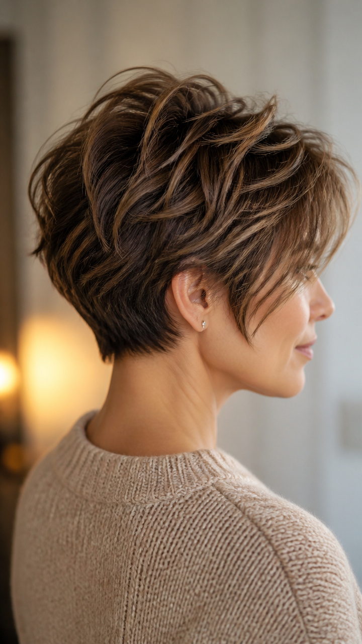 Voluminous Tousled Crop