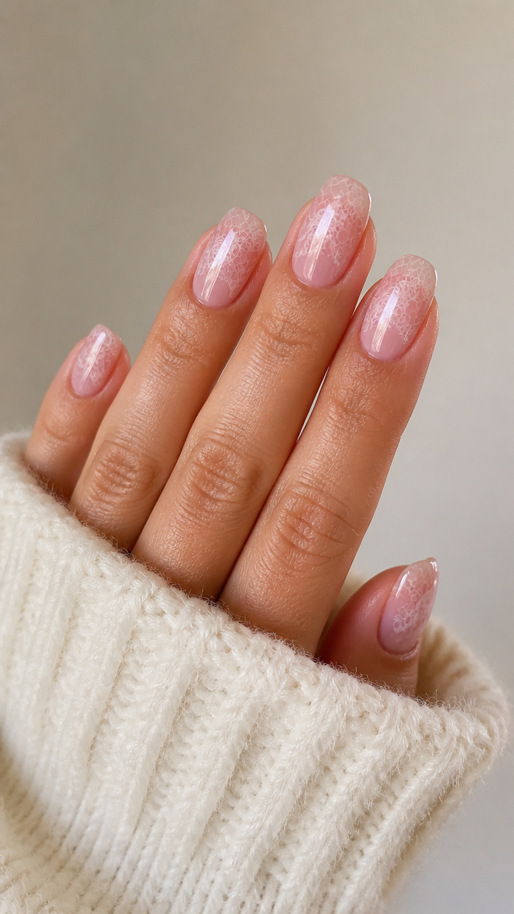 Blush Pink Tulle Tips