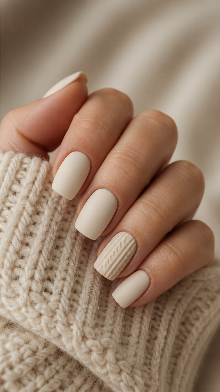 Cozy Sweater Knit Accent
