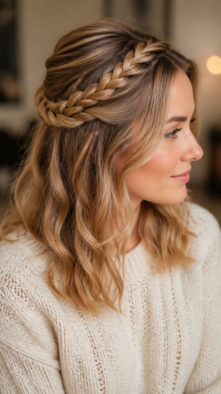 Double Braided Headband Style
