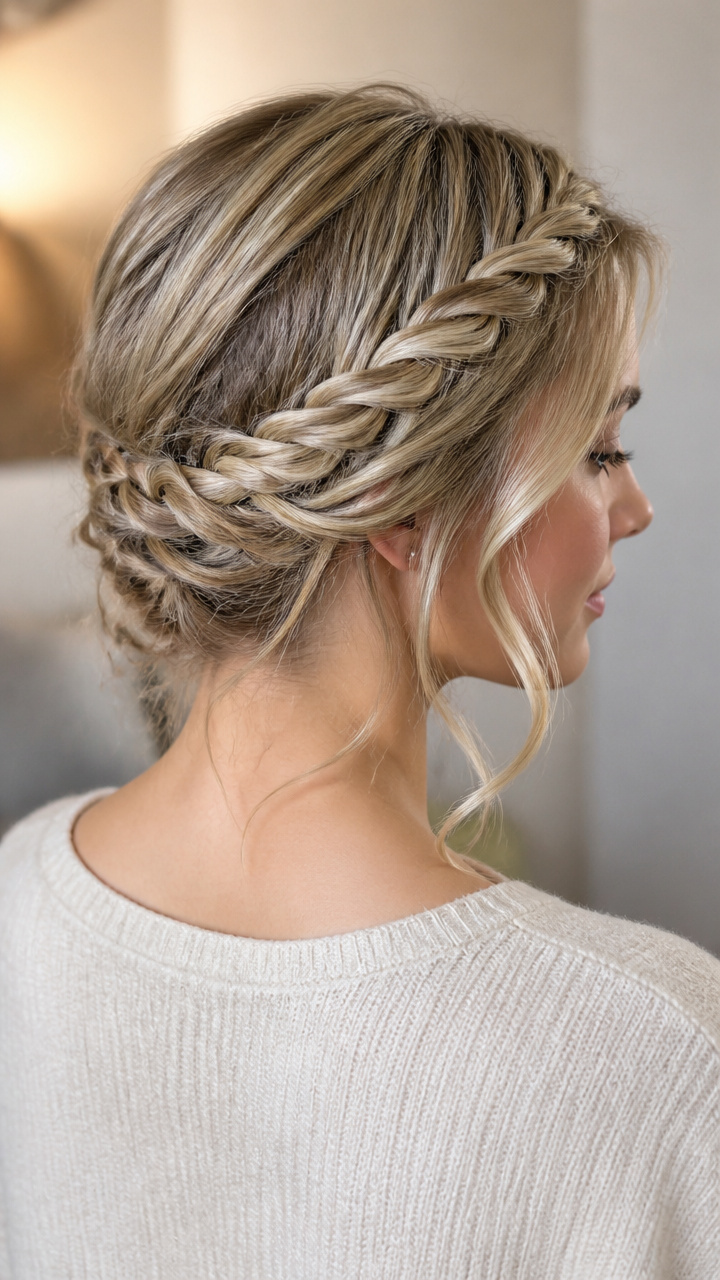 Fishtail Braid Crown