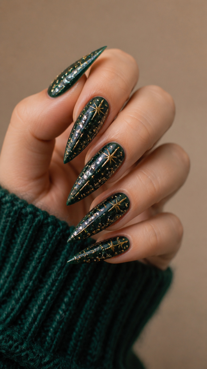 Galaxy Pine with Star Dust