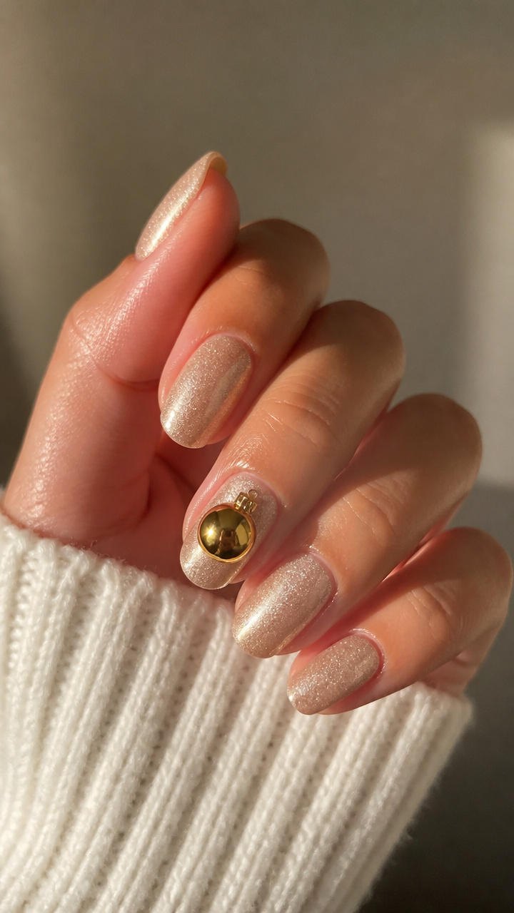 Gleaming Gold Ornament