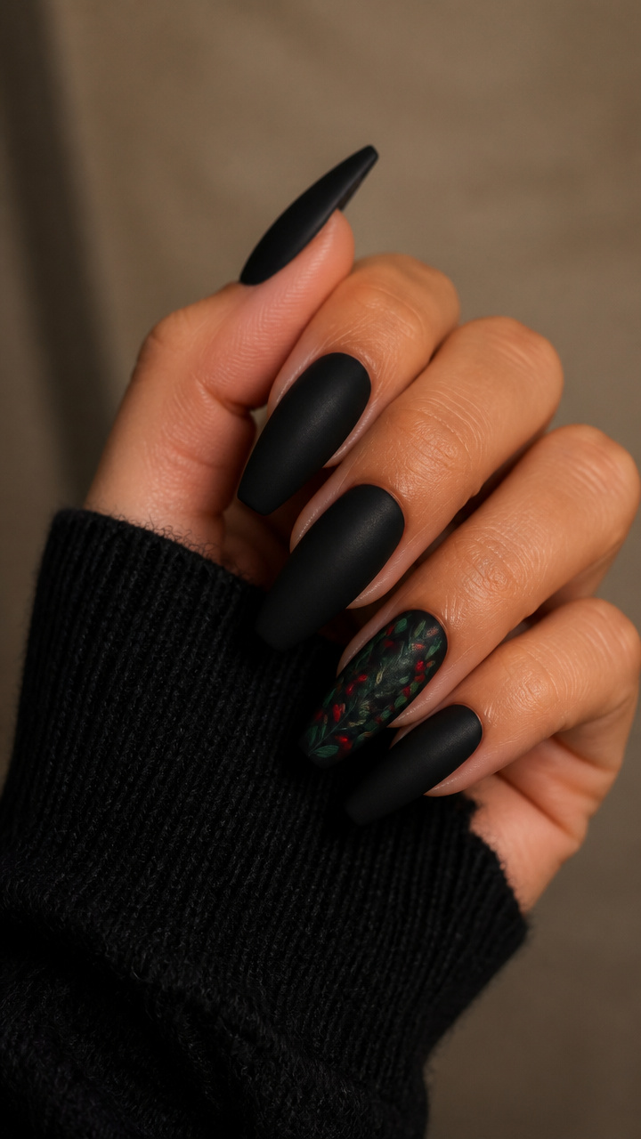 Midnight Mistletoe Matte