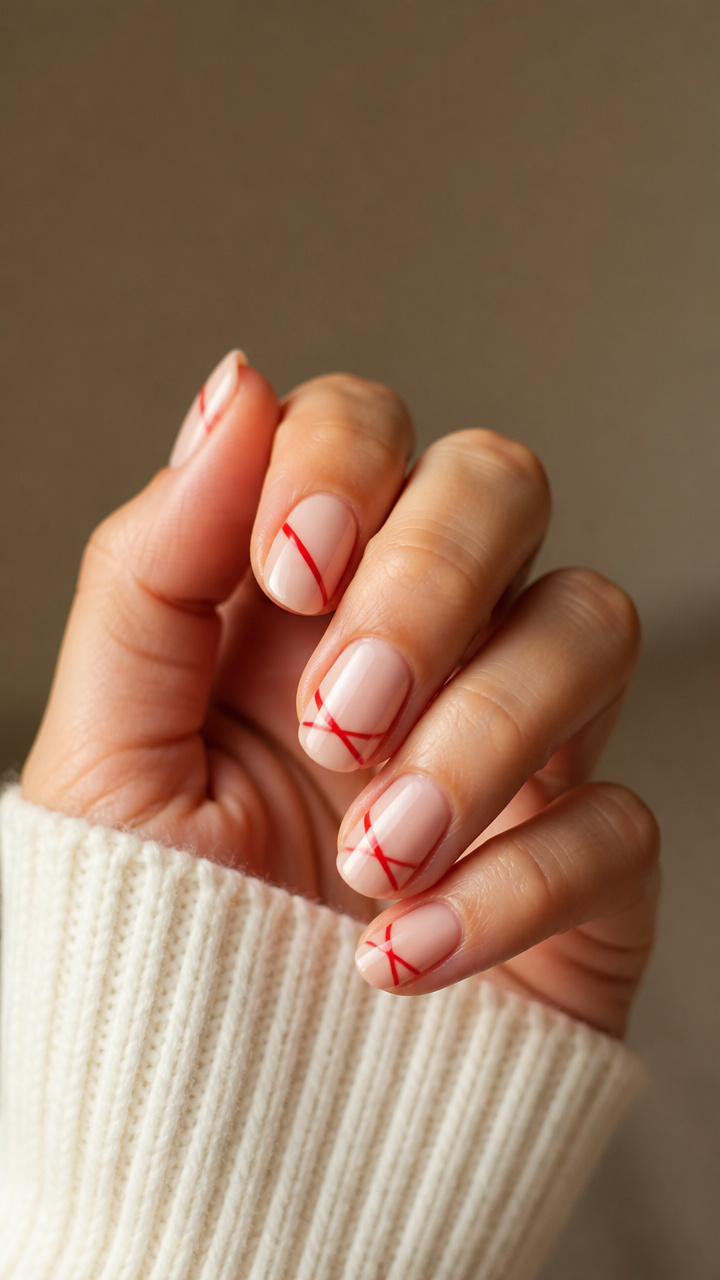 Minimalist Diagonal Stripe
