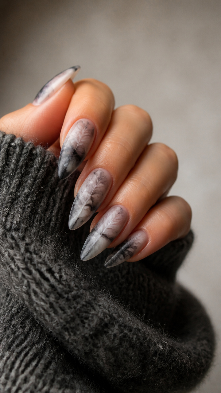 Mourning Dove Marbling