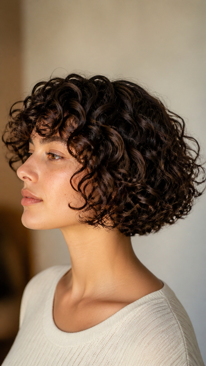 Natural Curl Bowl Bob