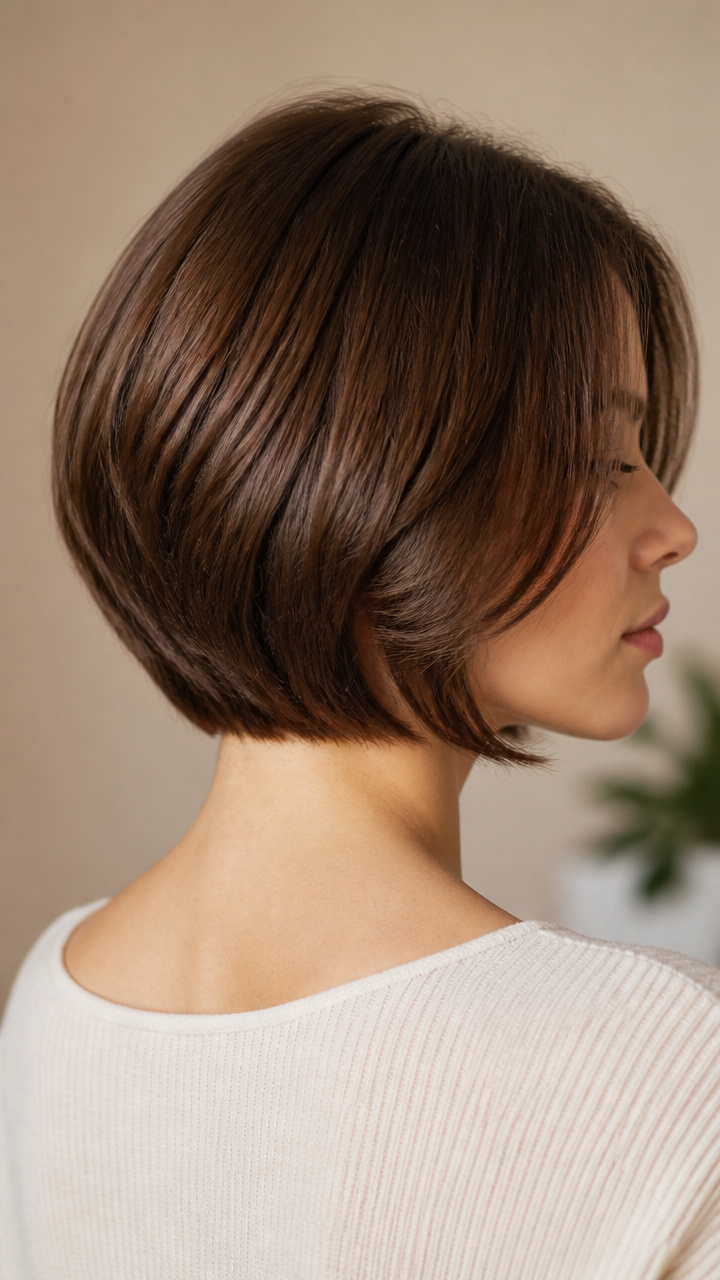Neck-Hugging Cropped Lob
