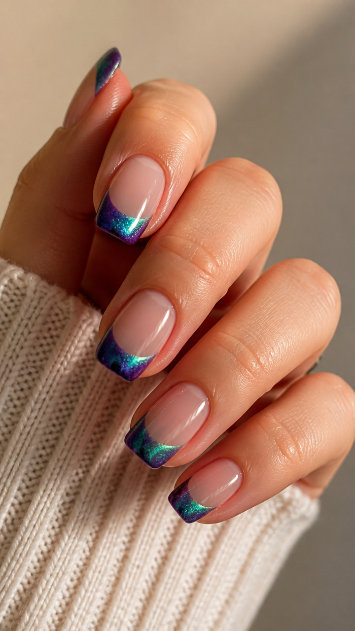 Northern Lights Ombre French