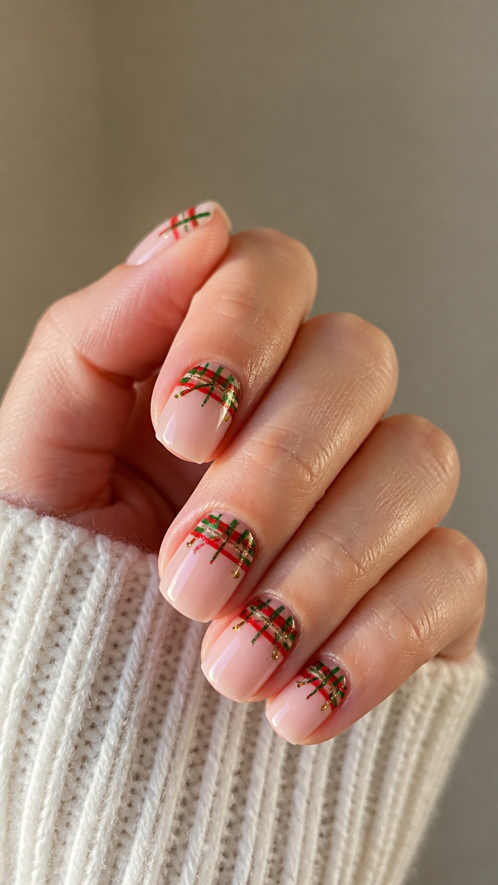 Plaid Ribbon Wraps