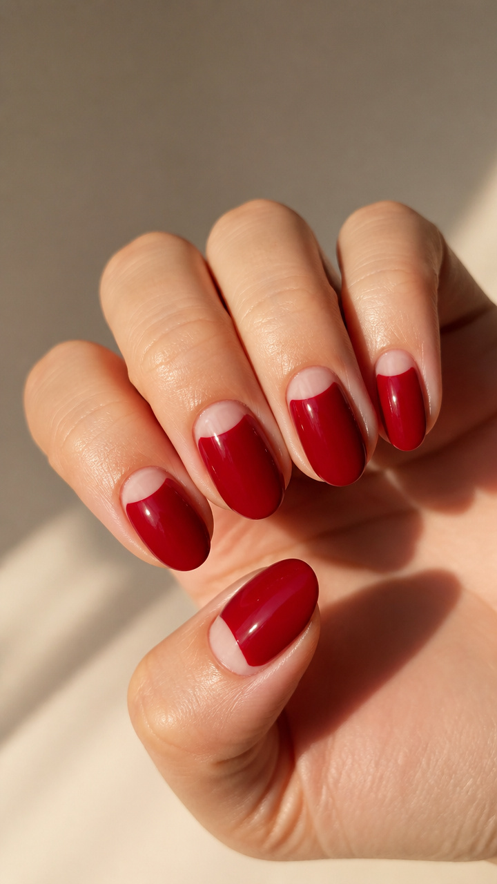 Red Moon Manicure