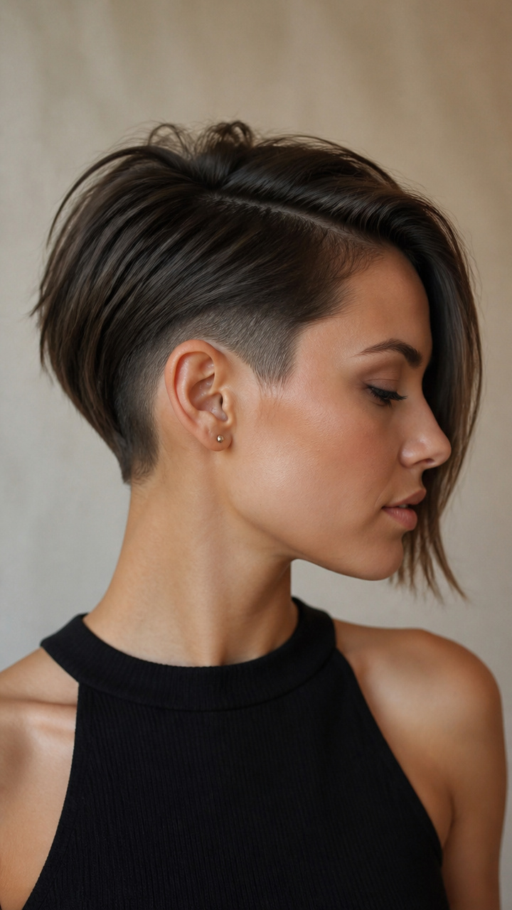 Sharp Asymmetrical Taper