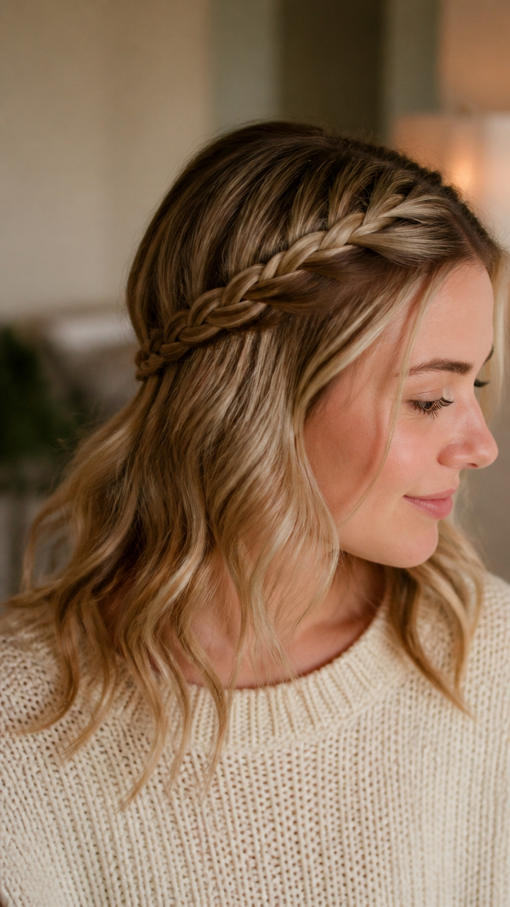 Soft Braided Headband