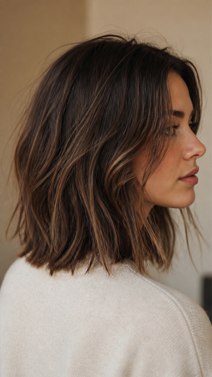 Textured Lob with Tousled Finish