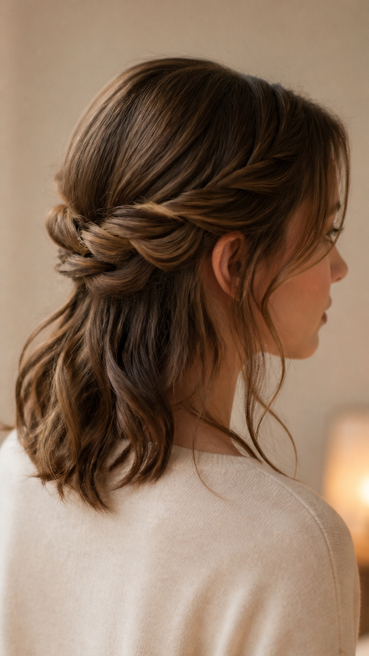 Twisted Crown with Loose Ends