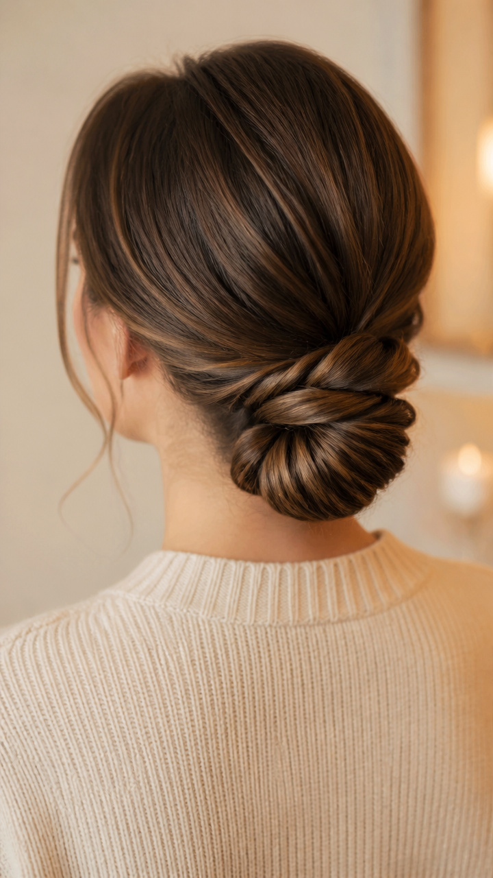 Twisted Rope Bun