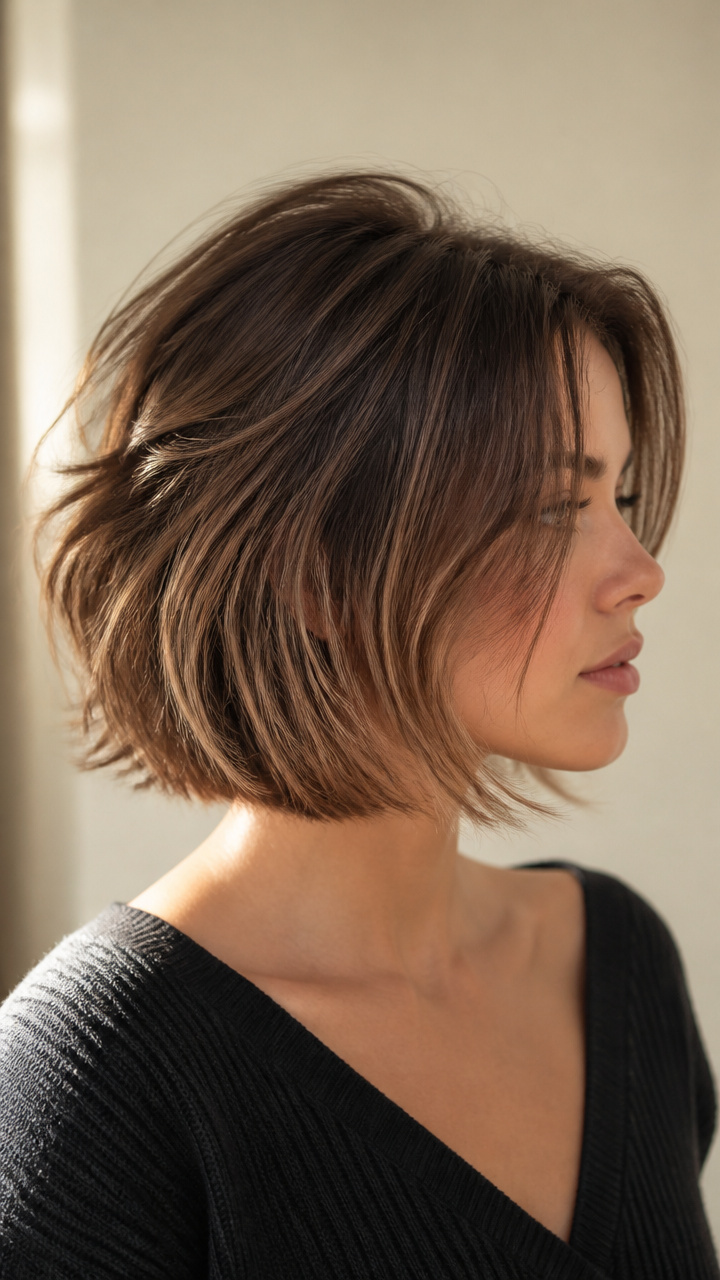 Wispy Ends With Volume Crown