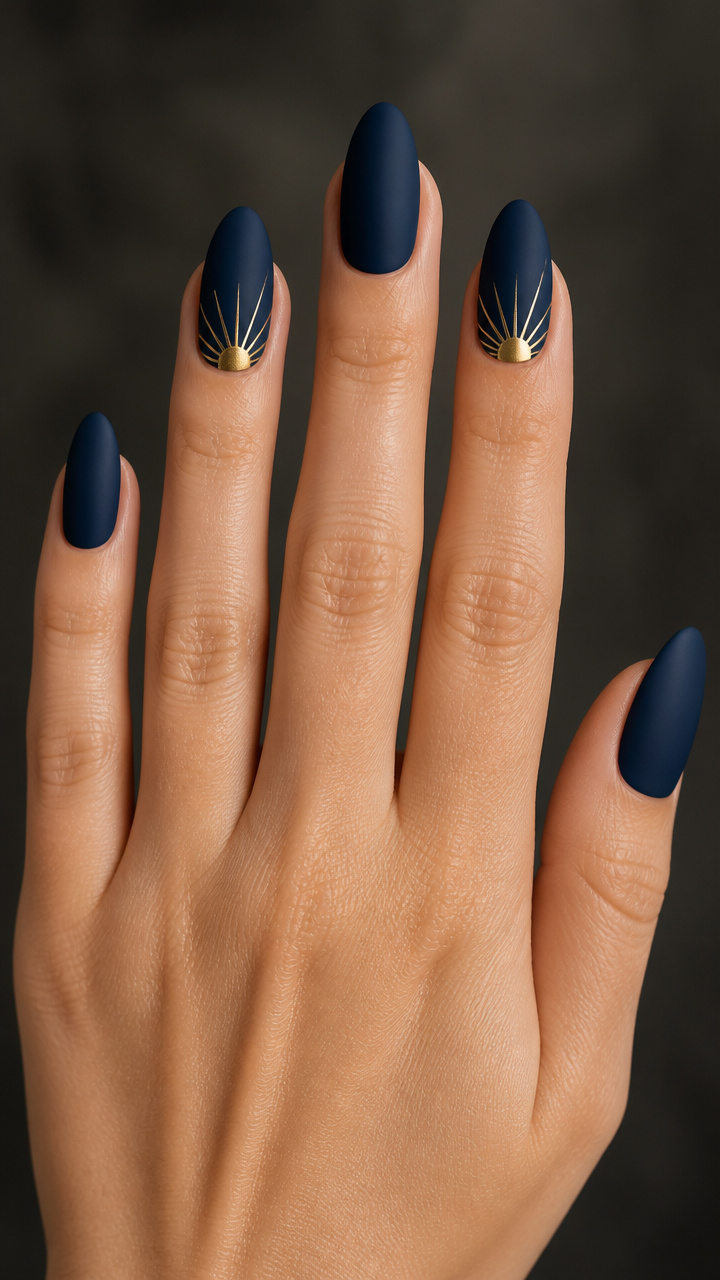 Midnight Sunburst Accents