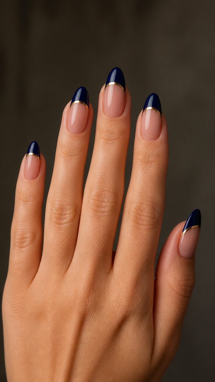 Twilight French with Gold Underband