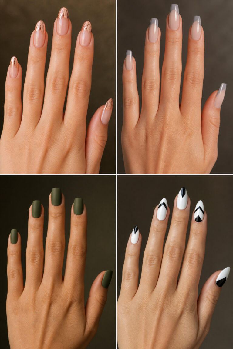 15 Classy January Nail Ideas for Work in January