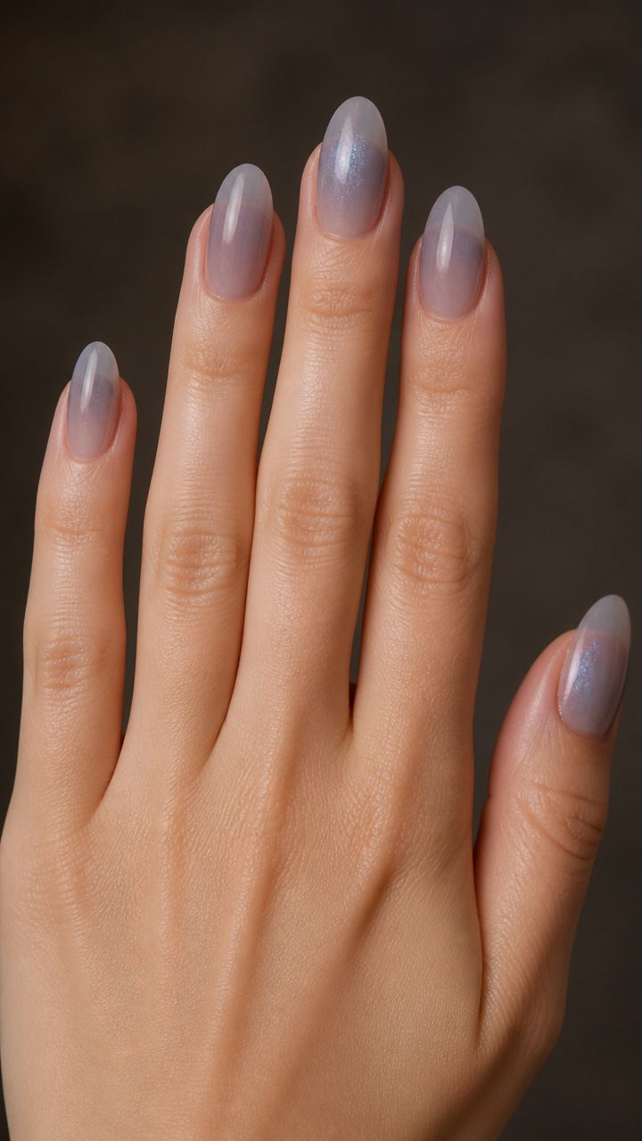 Smoky Quartz Gradient with Frosted Glass Effect