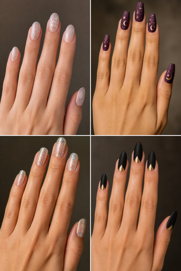 15 Easy DIY New Year Nails You Can Do at Home