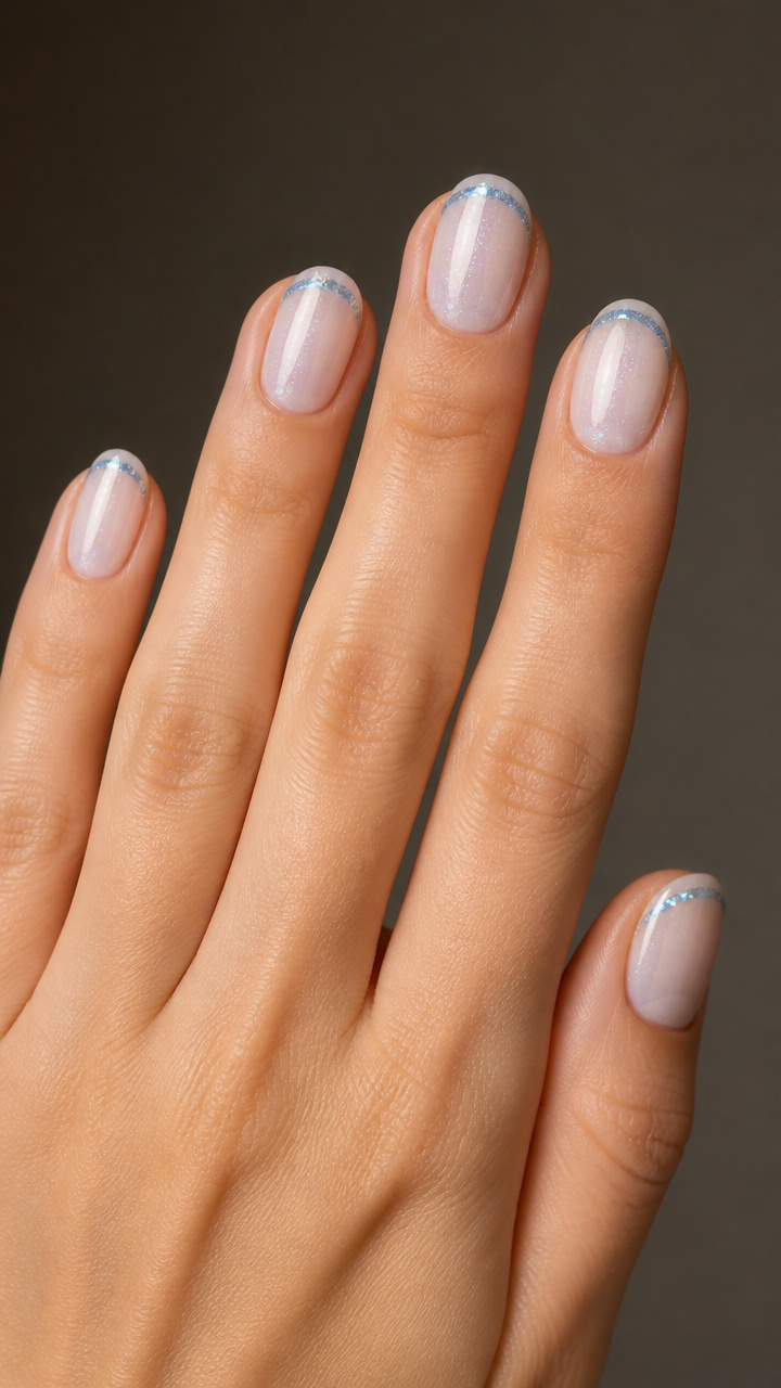 Glacial Shimmer French Smile Line