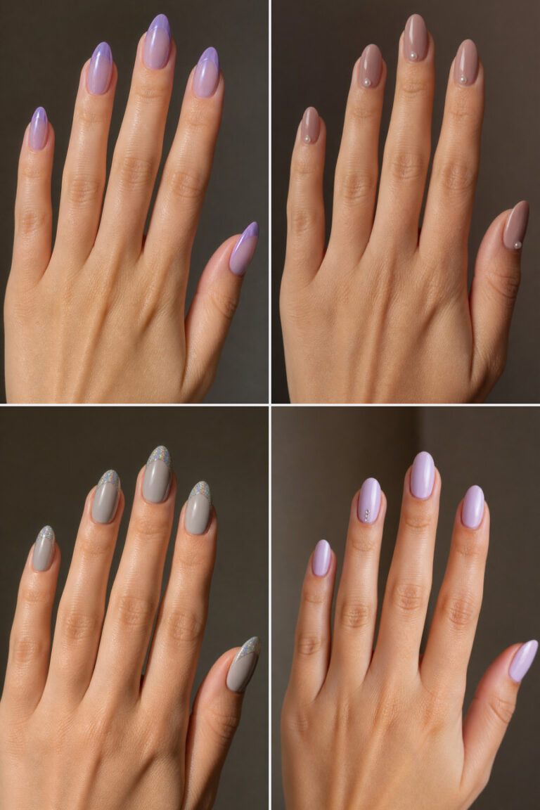 15 January Nail Designs for Short Almond Nails
