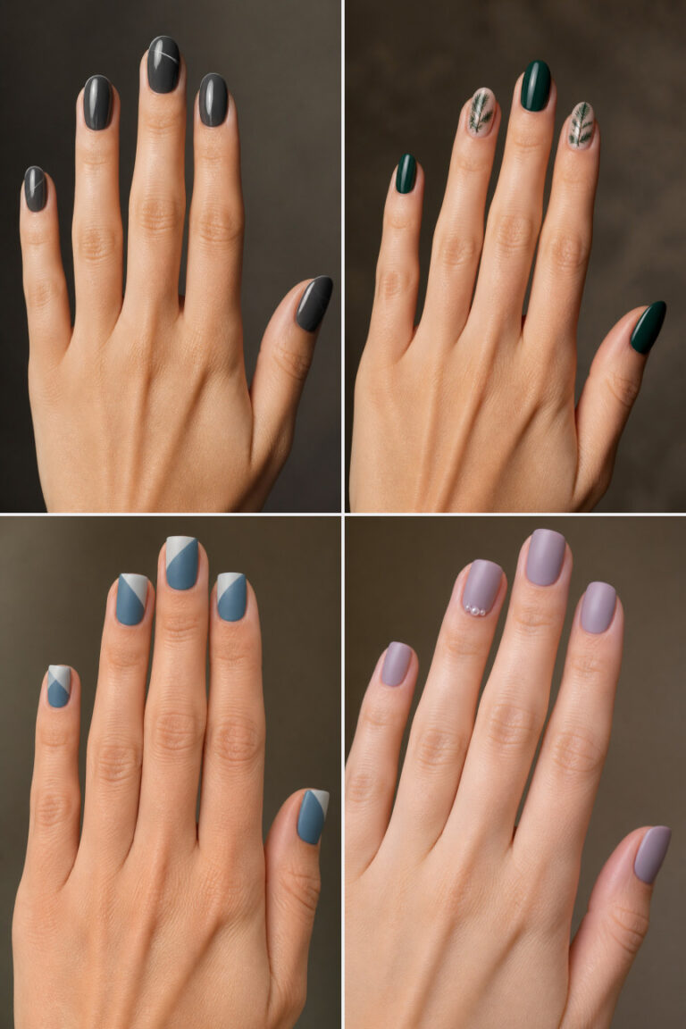 15 January Nail Ideas for Short Square Nails